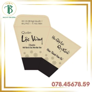 In Bao Muỗng - Bao Bì Tâm Bình