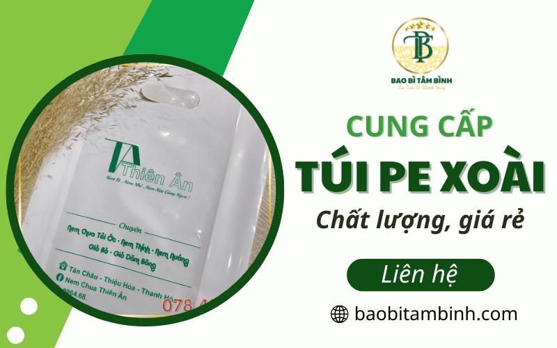 túi PE xoài